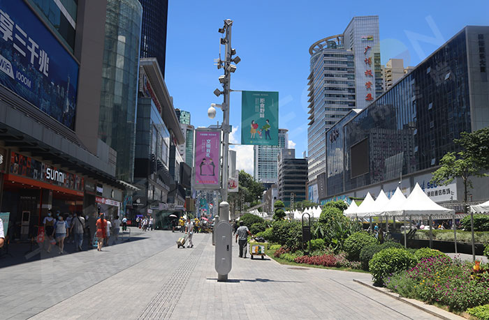 pole led screen