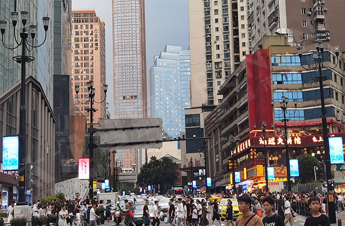 pole led screen